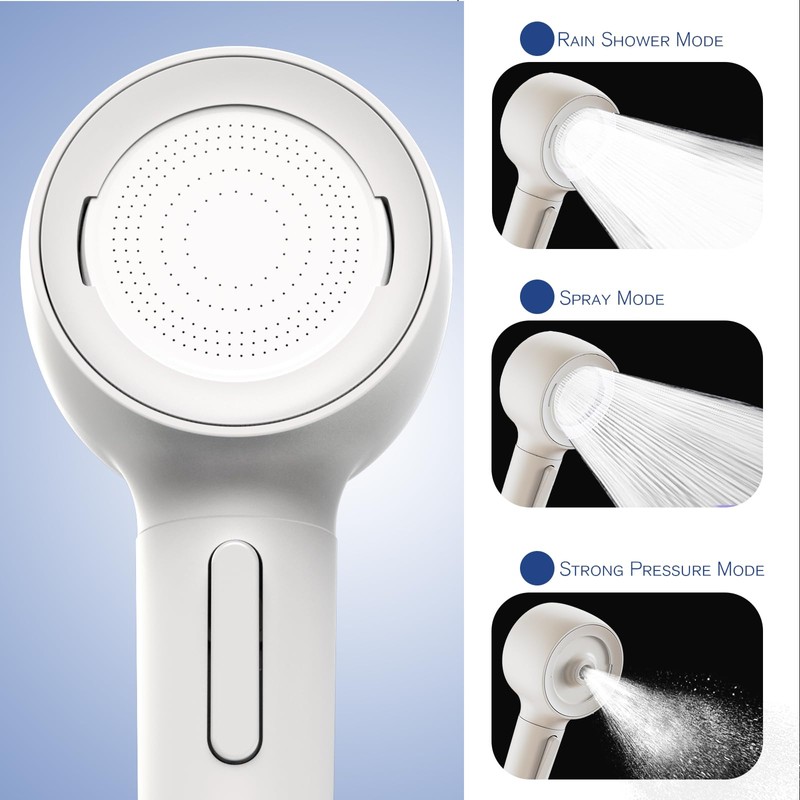 Shower Head with Handheld, High Pressure Shower Heads with 3