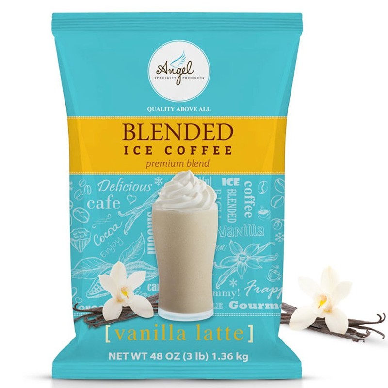 Angel Specialty Products Vanilla Latte | Blended Ice Coffee |