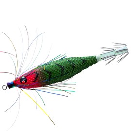 DUEL Sutte Squid Fishing Dropper 3.1 inches (80 mm) Luminous Red Green