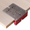 Hinge Hole Drilling Locator Aluminum Alloy Cabinet Door Hinge Mounting