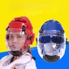 Taekwondo headgear helmet boxing face protection match women men / 태권도 헤드기어 헬멧 복싱 안면보호 시합 여성 남성