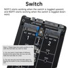 ELUTENG M.2 SATA NGFF to SATA Adapter (Not Support NVME/