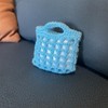 Handmade Portable Headphone Carrying Bag, Crochet Earbuds Storage Bag Handmade