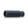 Yamashita Industrial Laboratory Koken 1/4 (6.35 mm) SQ. Impact Hexagonal Deep Socket (with Slide Magnet) 0.4 inch (10 mm) 12300G-10