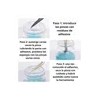 3 Frascos De Limpiador Para Pinzas Extensiones De Pestañas