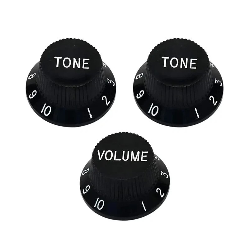 Raven27 Custom Guitars Strat Electric Guitar Knobs 1 Volume 2