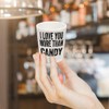 Style In Print Ceramic Shot Glasses I Love You More