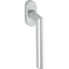 HOPPE Amsterdam Window Handle, Square 7 x 37 MM, Silver