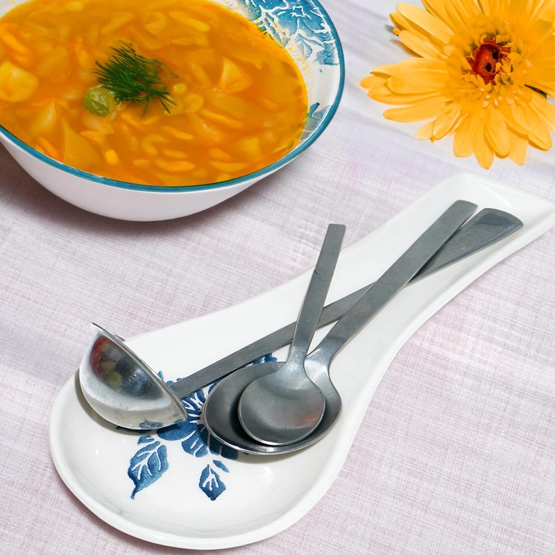 Lashuma 2 x Cooking Spoon Rests 27 x 10 cm