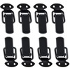 Tension Latch Pack of 8 Lever Lock Box Lock Stainless