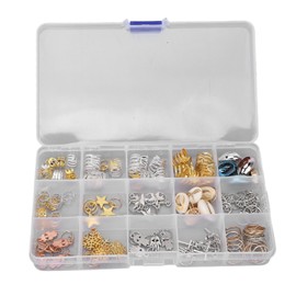 115pcs Vintage Beard Hair Beads Hair Braiding Beads Pendant Bracelet DIY Hair Accessory