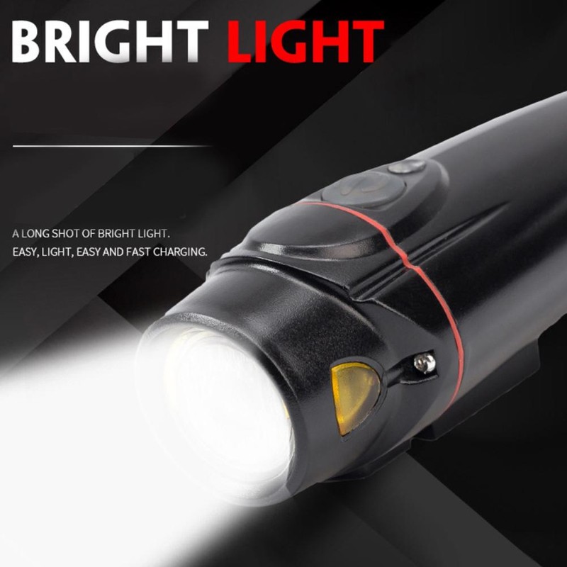 350 Lumen Bike Light Set USB Rechargeable Cycling Front and