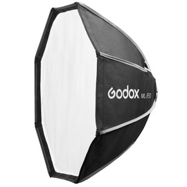 Godox ML-SF50 Octagon Softbox 37" 50cm Godox Mount and Honeycomb Grid Softbox for for ML100Bi ML60II Bi Portable LED Video Light