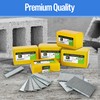 meite Concrete Nails 14 Gauge 2-1/2 Inch Galvanized T-Nails for