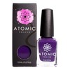  Purple Matte Nail Polish - Atomic Polish - Iodine