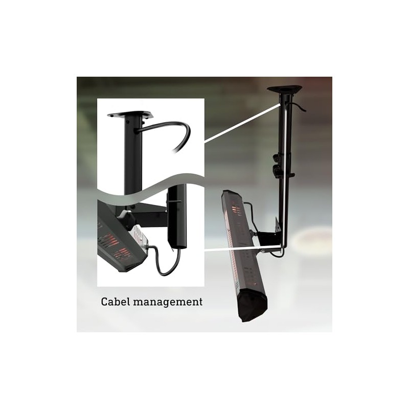 Heat Storm HS-1500-TC Tradesman Ceiling Mount Infrared Heater, 1500 Watt