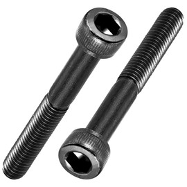 TOP-VIGOR 20Pcs M4-0.7 x 50mm Hex Socket Head Cap Screws, Half Thread Allen Socket Drive DIN912, 12.9 Alloy Steel Machine Fastener Screws for Bicycle Motorcycle Machine Repairment