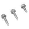 150PCS 304 Stainless Steel Self Tapping Screws Wafer Head Hex