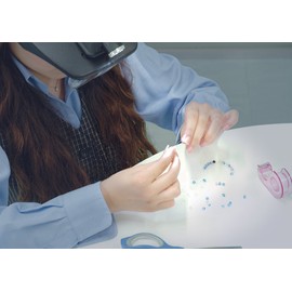 シンワ測定(Shinwa Sokutei) 双眼ヘッドルーペ W-5 LEDライト付き 75737