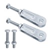 CADUFUELLY 2PCS Wheel Chain Puller Adjuster Tensioner Replacement for Yamaha
