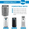 HP202 HP201 True HEPA Replacement Filter Compatible with Shark HP200
