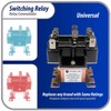 Appli Parts APSWR-340 90-340,24 VAC Coil, General Purpose Switching Relay,DPDT,