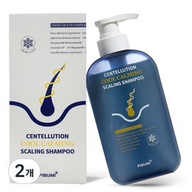 [Hair loss + dandruff + cooling] Skin beauty cooling scalp scaling shampoo for itching, hair loss, dandruff, teenagers, puberty, pimples, odor relief, 2 pieces, 500ml / [탈모+비듬+쿨링] 피부미 쿨링 두피 스케일링 샴푸  가려움증 탈모 비듬 청소년 사춘기 뾰루지 냄새 완화, 2개, 500ml