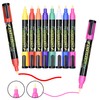 8 Colors Liquid Chalk Pen Highlighter Board Marker for LED