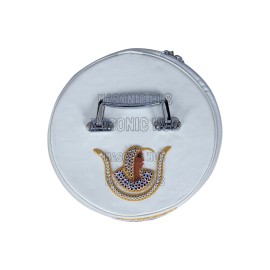 Masonic Daughters OF ISIS White Fez Case - Fully Hand Made