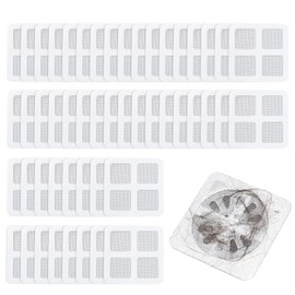 Pack of 20 Drain Covers, Disposable Drain Strainer Shower, Hair Strainer Shower, Disposable Sink Filter, Kitchen Sink, Drain Hair Catcher, Disposable Hair Strainer Shower for Drainage Bathtub