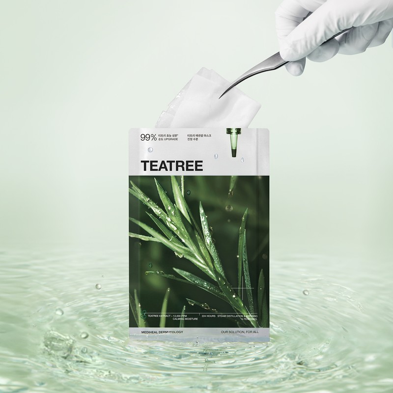 Mediheal Essential Mask Tea Tree, 10 sheets, 1 pack