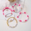 Friendship Bracelet, 5Pcs Album Beaded Bracelets for Fans Gift Music