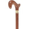 Tri-Fold Wood Cane - Walking Cane with Genuine Rosewood Shaft,