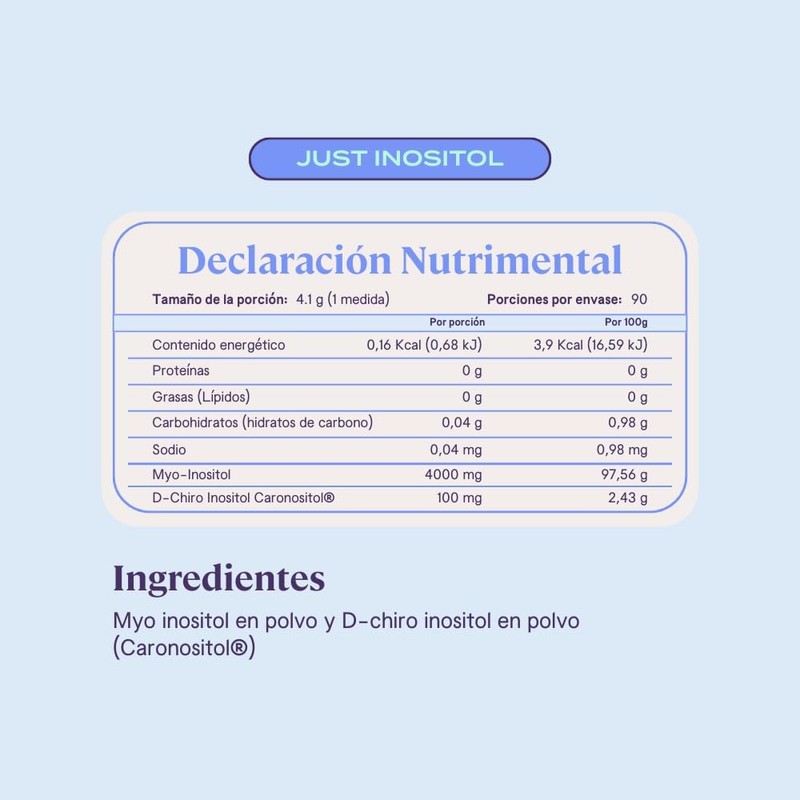 B-FIT Myo y D-Chiro Inositol Fórmula 40:1 100% Puro