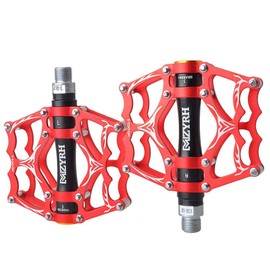 OSC Cross Bike Pedals, Ultra Lightweight, Aluminum Alloy, Flat Pedals, Durable, Set of 2