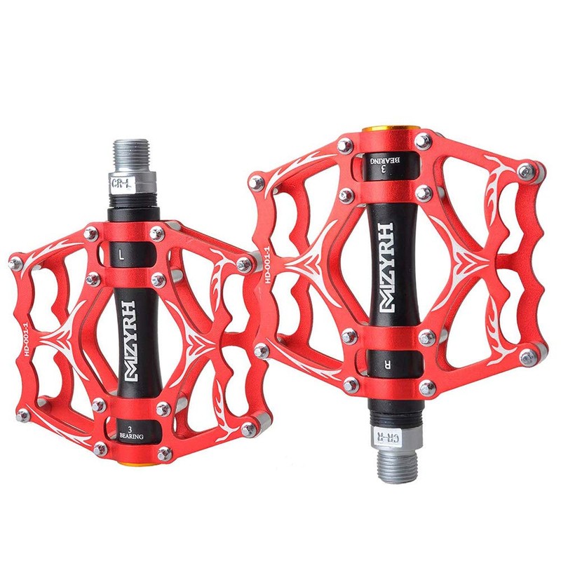 OSC Cross Bike Pedals, Ultra Lightweight, Aluminum Alloy, Flat Pedals,