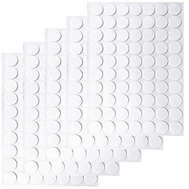 HuhuDo Clear Sticky Tack Adhesive Poster Tacky Putty Removable Round Putty Double-Sided Round No Traces Adhesive Sticke for Festival Decoration（350）