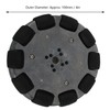 2pcs Omnidirectional Wheel 4in Omni Directional Universal Wheel Industrial Robot