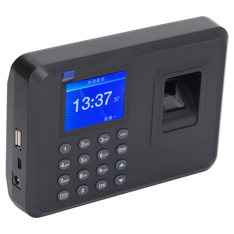 Fingerprint Time Attendance Machine Multi Languages Voice Reminder Fingerprint Password
