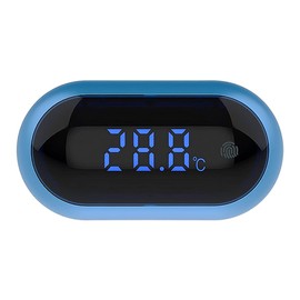 Hsthe Sea Fish Tank Thermometer with Touch Screen Function LED Digital Display High Precision Temperature for Cold Water Freshwater Marine Aquarium