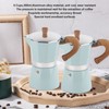 Moka Coffee Maker 300ml 6 Cups Aluminum Alloy Fine Details