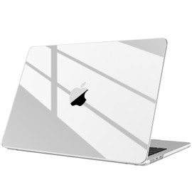 Fintie Case Compatible with MacBook Air M3 M2 13.6 Inch (2024-2022) A3113 A2681, Ultra Thin Hard Shell Protective Snap Case Compatible with MacBook Air 13.6 Inches, Crystal Clear (Ultra Thin)