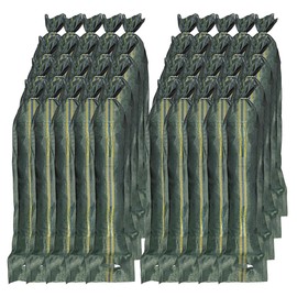 Semptec Urban Survival Technology Flood Sandbag: Set of 40 Sandbags Made of Sturdy Monofilament Fabric, 25 x 100 cm (Flood Protection Sandbag, Fabric Pockets, Waterproof Bags)