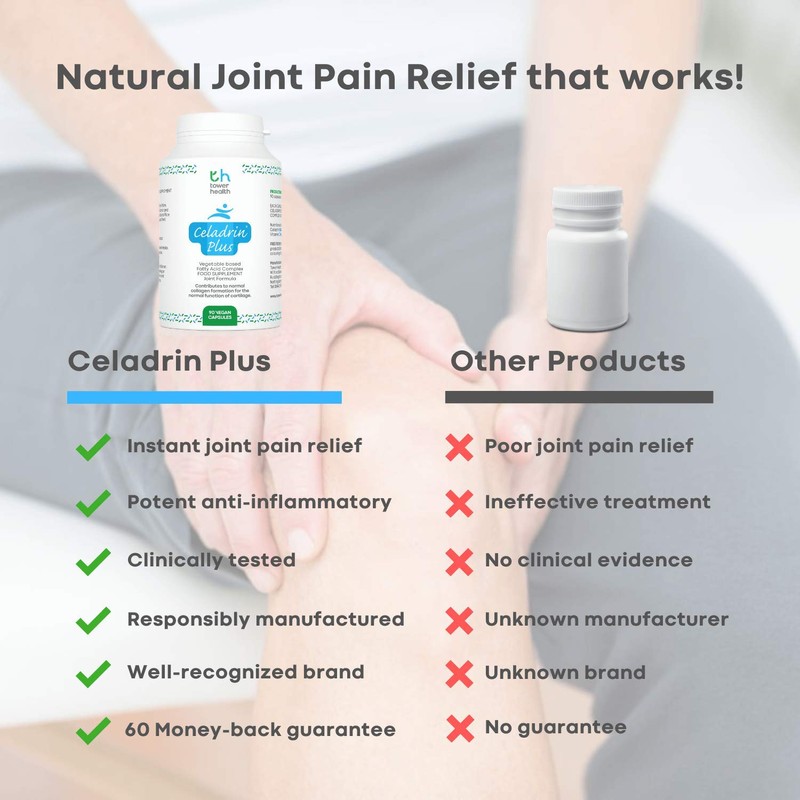 Celadrin Capsules 1500mg - Celadrin Plus for Muscle and Joint