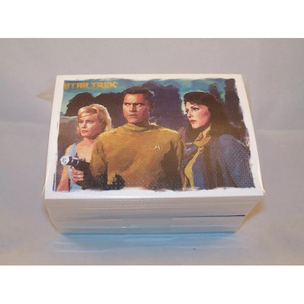 Star Trek TOS ART & IMAGES Complete Trading Card Set