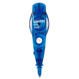 Plus Correction Tape, Whiter Rush Replacement Tape, 0.2 inches (5 mm), Blue, 1.7 - 17.4 inches (43 - 448 cm), Set of 3