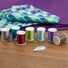 SINGER Polyester Sewing Thread Set - 30 Assorted Colors, 50