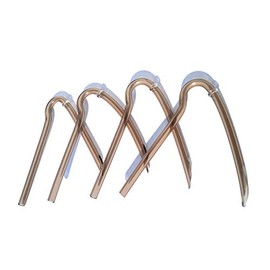 Emtech Laboratories Behind-The-Ear Earmold HW TRS - Plastic Lock Tubing for Hearing Aids (Brown)