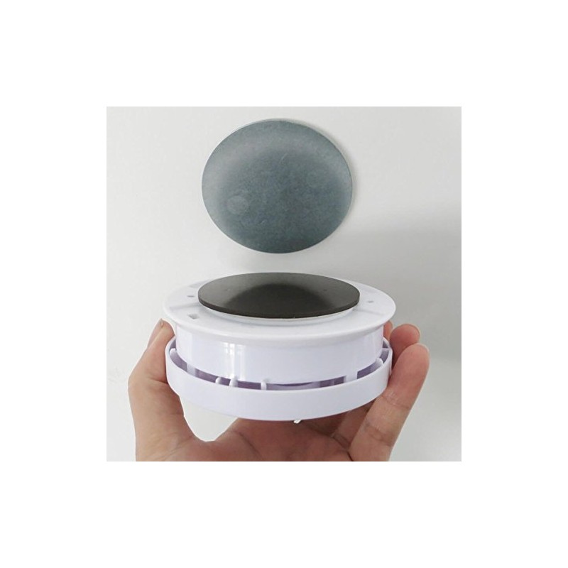 SEBSON Magnethalterung, Magnetpads, Magnetbefestigung für Rauchmelder, selbstklebend