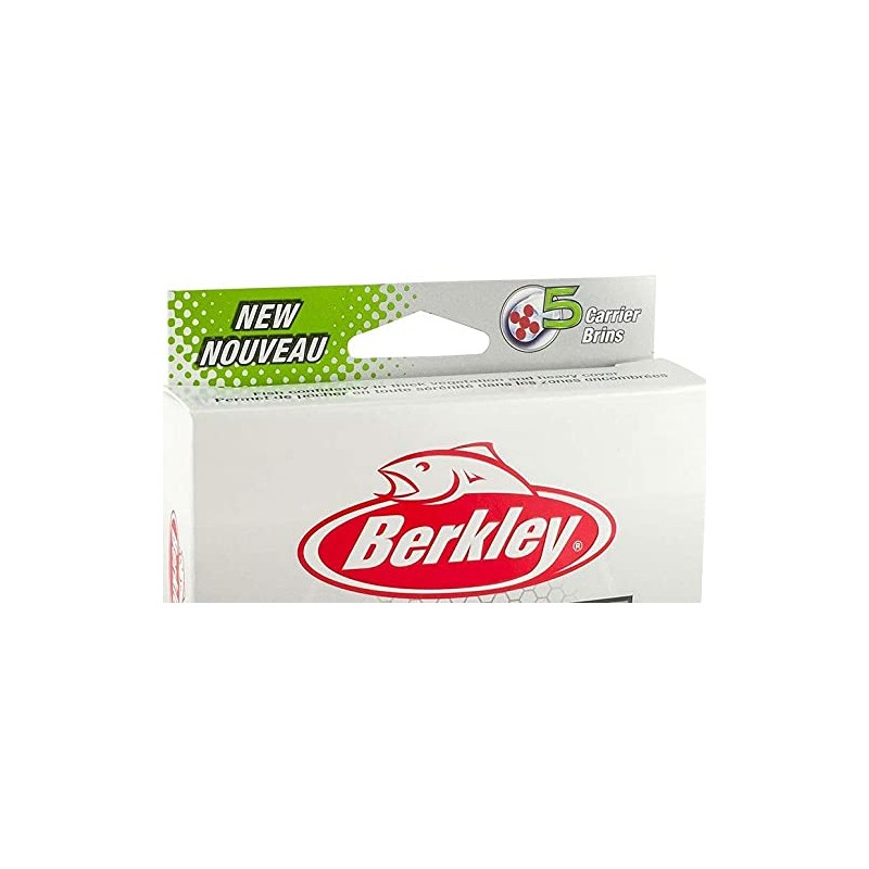 Berkley X5 Geflochtene Schnur, Low Viz Grün